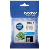 Brother LC432XLC Original Ink Cartridge - Single Pack - Cyan - Inkjet - High Yie