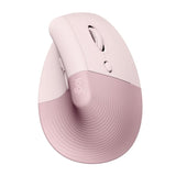 Logitech LIFT VERTICAL ERGONOMIC MOUSE RIGHT HANDED - ROSE