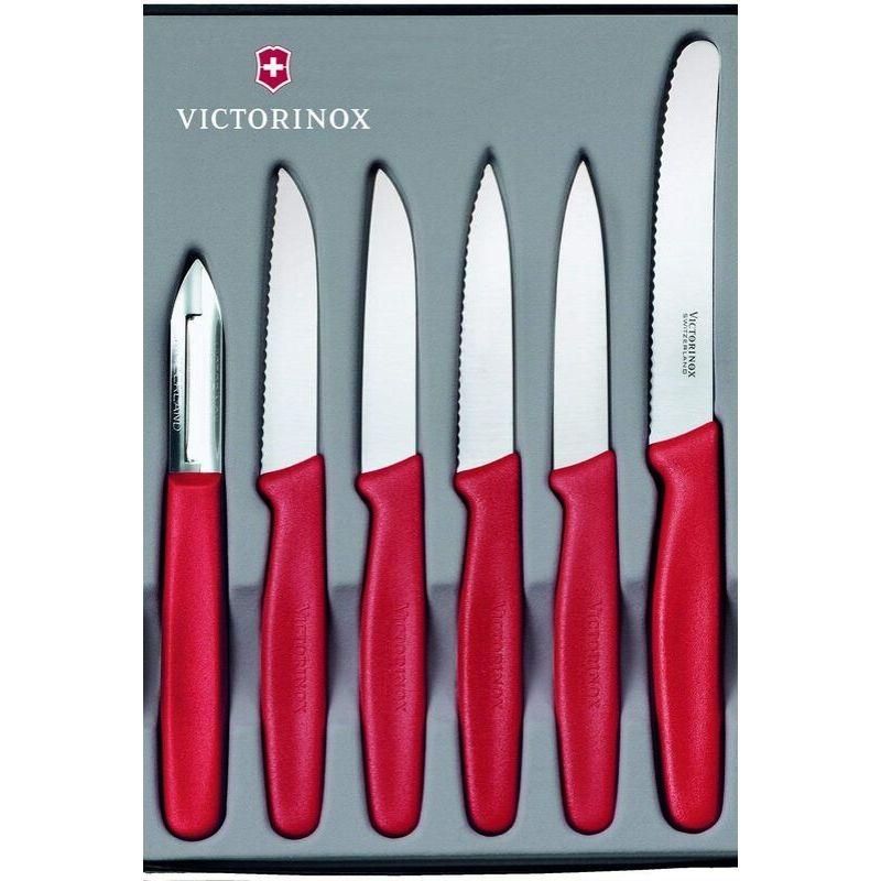 Paring Knife - Victorinox Swiss Classic Red (6pcs)