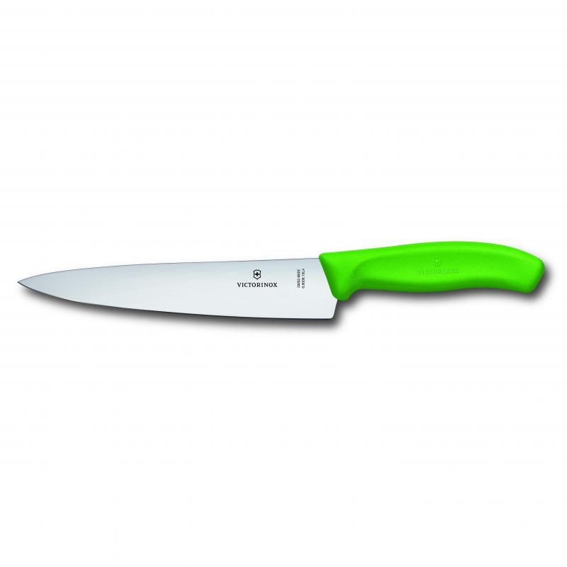 Cooks Carving Knife - Victorinox Wide Blade Classic Green (19cm)