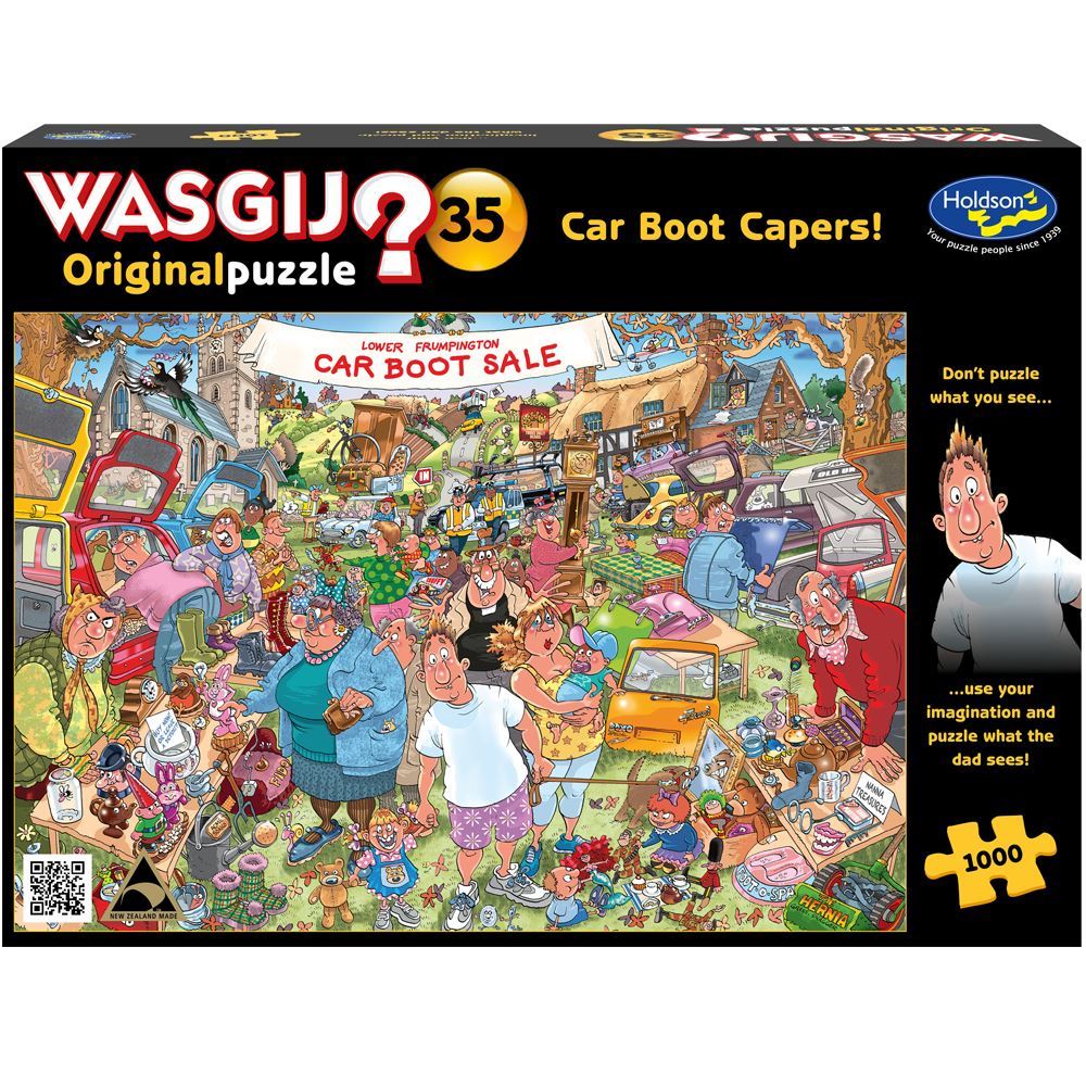 Holdson Puzzle - Wasgij Original 35, 1000pc (Car Boot Capers)