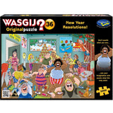 Holdson Puzzle - Wasgij Original 36, 1000pc (New Year Resolutions!)