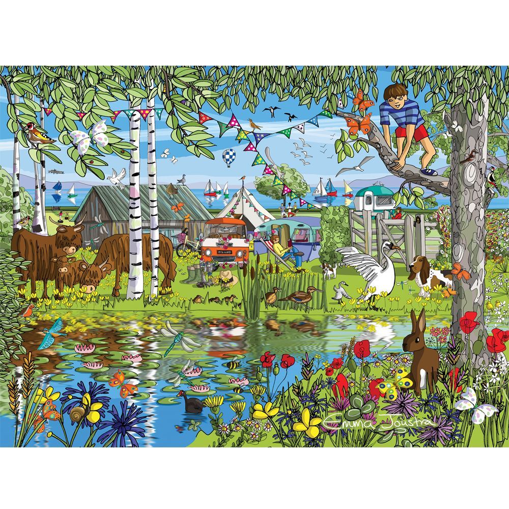 Holdson Puzzle - Just Living Life S2, 1000pc (Highland Games)