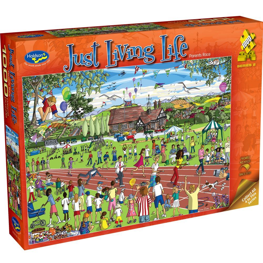 Holdson Puzzle - Just Living Life S2, 1000pc (Parents Race)
