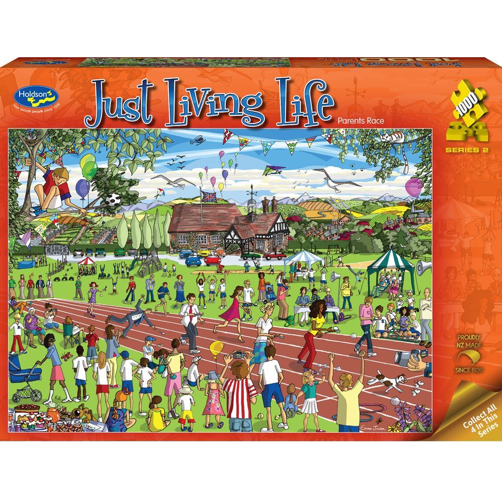 Holdson Puzzle - Just Living Life S2, 1000pc (Parents Race)