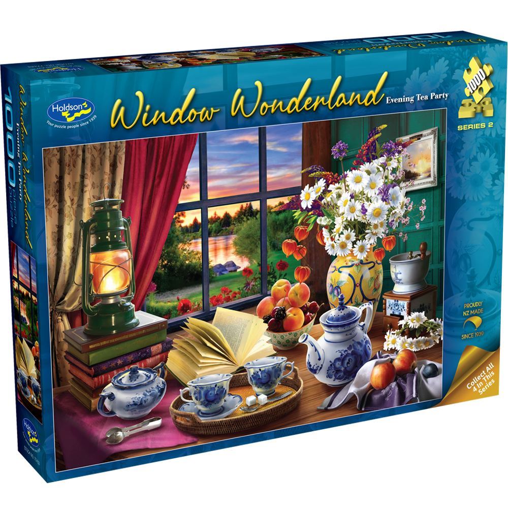 Holdson Puzzle - Window Wonderland S2, 1000pc (Evening Tea Party)