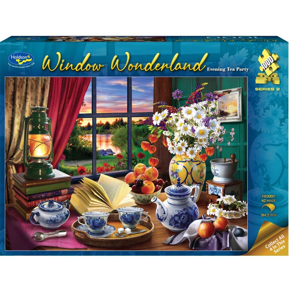 Holdson Puzzle - Window Wonderland S2, 1000pc (Evening Tea Party)