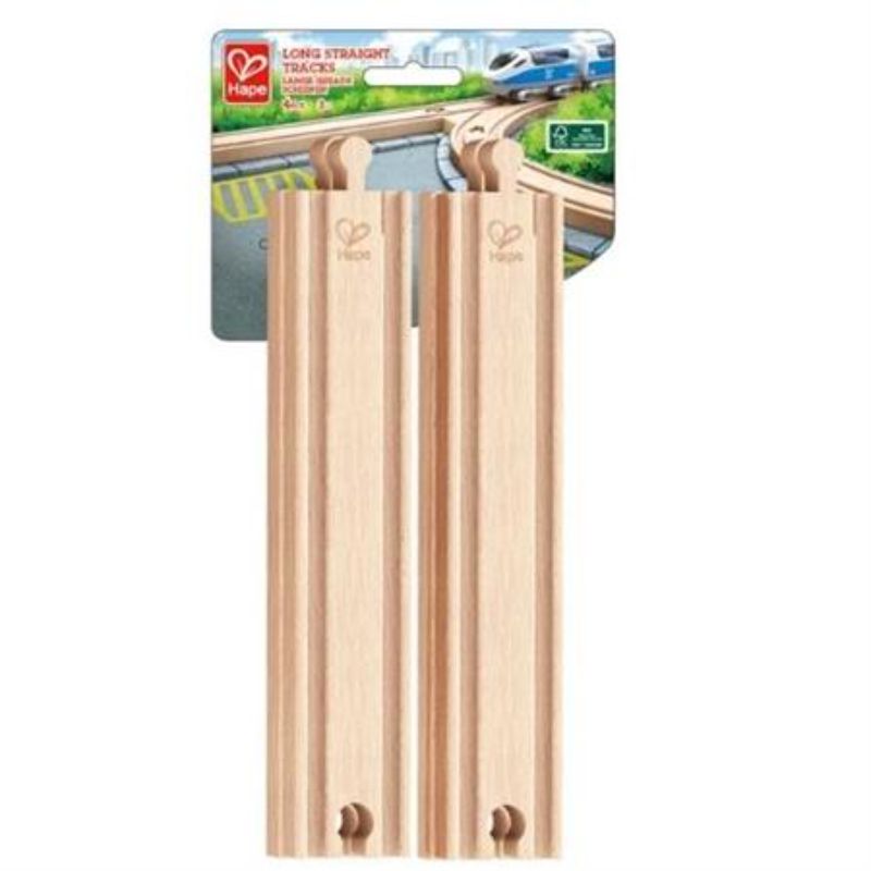 Train Track - Hape Long Straight (4pcs)