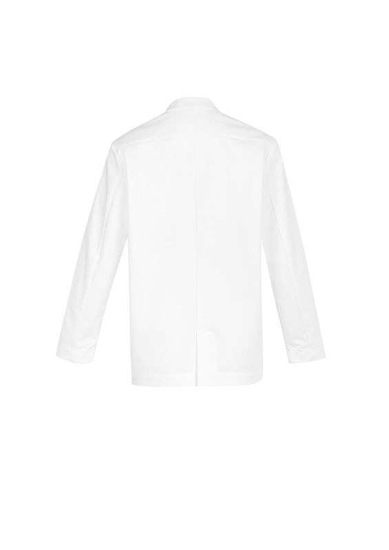 Mens Hope Cropped Lab Coat - White (Small)