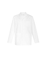 Mens Hope Cropped Lab Coat - White (Small)