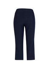 Womens Jane 3/4 Length Stretch Pant - Navy (Size 10)