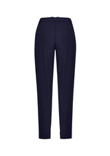 Womens Comfort Waist Slim Leg Pant - Navy (Size 28)