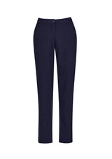 Womens Comfort Waist Slim Leg Pant - Navy (Size 28)