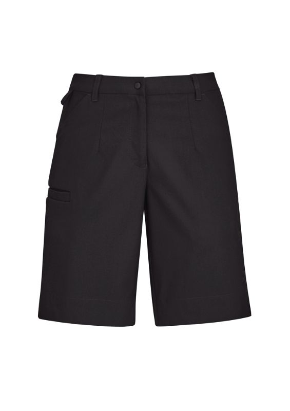 Womens Cargo Short - Charcoal (Size 6)