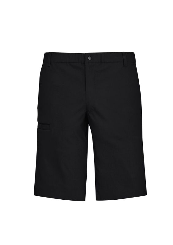 Mens Comfort Waist Cargo Short - Black (Size 77)