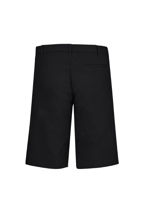 Mens Comfort Waist Cargo Short - Black (Size 122)