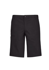 Mens Comfort Waist Cargo Short - Charcoal (Size 72)