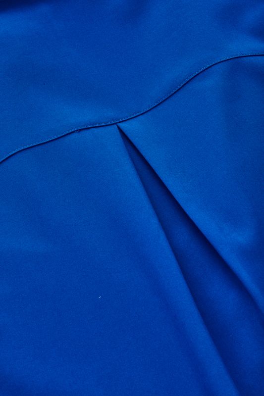 Womens Florence Plain S/S Shirt - Electric Blue (Size 4)