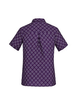 Womens Florence Daisy Print S/S Shirt - Purple (Size 4)