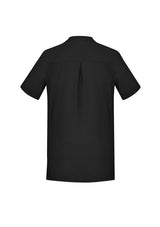 Womens Florence Plain S/S Tunic - Black (Size 22)
