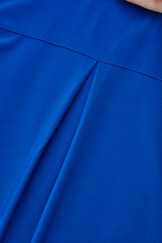 Womens Florence Plain S/S Tunic - Electric Blue (Size 4)