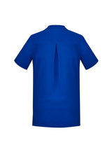 Womens Florence Plain S/S Tunic - Electric Blue (Size 4)