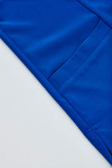 Womens Florence Plain S/S Tunic - Electric Blue (Size 24)