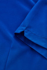 Womens Florence Plain S/S Tunic - Electric Blue (Size 4)