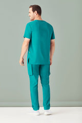 Mens Avery Straight Leg Scrub Pant - Teal (2XL)