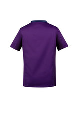 Mens Riley V-Neck Scrub Top - Purple (2XL)