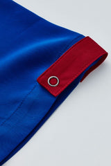 Mens Avery V-Neck Scrub Top - Electric Blue (XS)