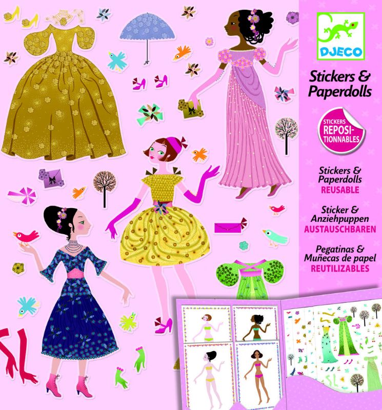 Paper Dolls - Dresses Seasons (Set of 2)