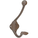 Coat & Bowler Hat Hook - Cast Iron 17cm (Set of 6)