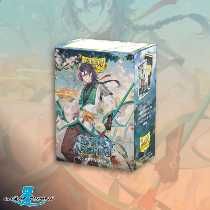 Dragon Shield: Sleeves  - Matte Art  - Grand Archive: Jin, Fate Defiant