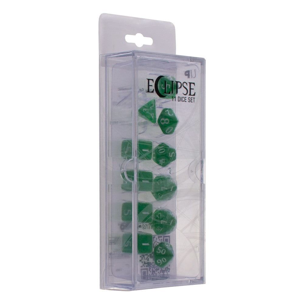 Ultra Pro: UP15565 Eclipse 11 Dice Set: Forest Green