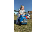 Inflatable Police Truck Bouncer Blue Happy Hopperz