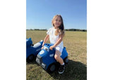 Inflatable Police Truck Bouncer Blue Happy Hopperz