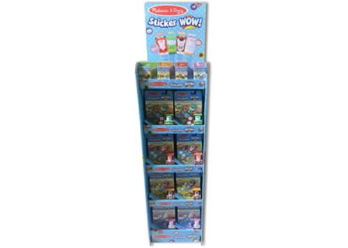 Sticker WOW Retail Floor Display Melissa & Doug