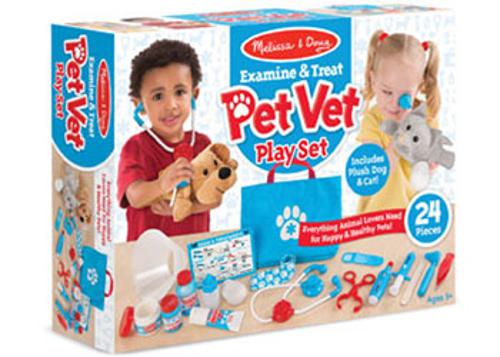 Pet Vet Pretend Play Set 24 Piece Melissa & Doug