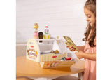 Wooden Scoop & Serve Ice Cream Counter Melissa & Doug 20 Piece