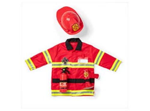 Fire Chief Role Play Costume Set Melissa & Doug Pack of 3
