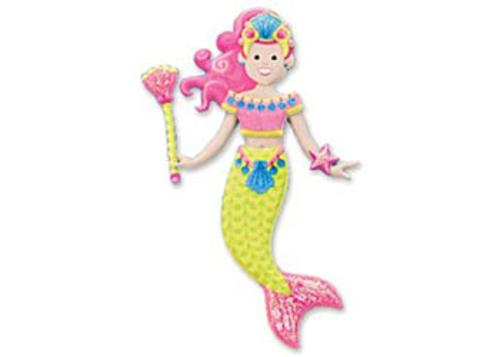 Mermaid Reusable Puffy Sticker Play Set Melissa & Doug