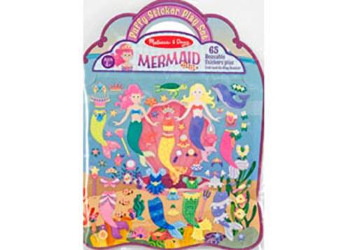 Mermaid Reusable Puffy Sticker Play Set Melissa & Doug