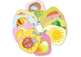Out & About Buggy Flashcards Orchard Toys 10 Double-Sided Cards