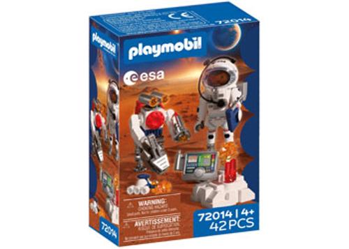ESA Astronaut with Robot Playset Playmobil
