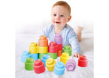 Momy Soft Happy Sound Blocks 18 Piece Quercetti