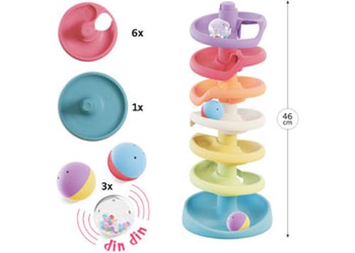 Spiral Tower Marble Run Toy Quercetti