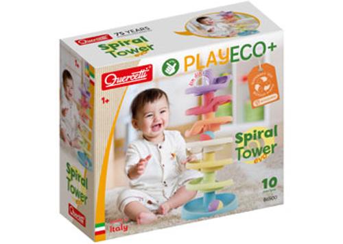 Spiral Tower Marble Run Toy Quercetti