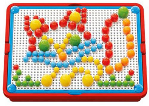 Fantacolor Tab Mix Peg Board Set D20 D15 D10 Quercetti
