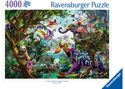 Tropical Dragons Jigsaw Puzzle 4000 Piece Ravensburger